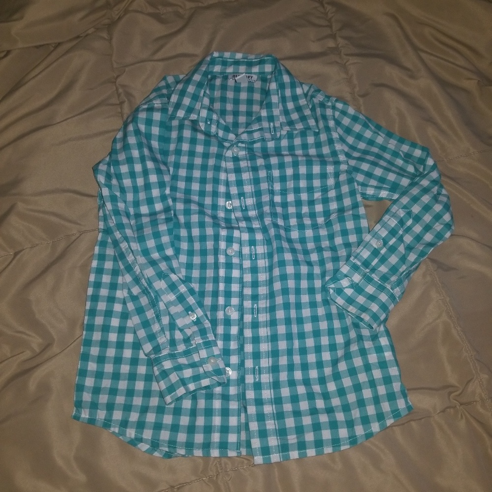 Boy's size small button down shirt